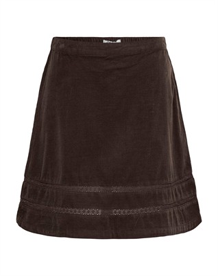 ONLAmie Cord Tape Nederdel - Coffee Bean 